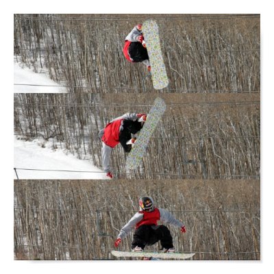 Snowboard Flip Poster by JudsonJoyce