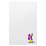 Snowboard Gal stationery