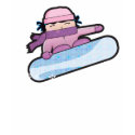 Snowboard Girl t-shirts