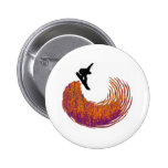 snowboard half pipe pinback buttons