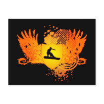 snowboard : hi-fi : postcards