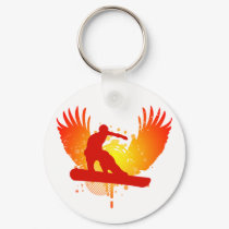 snowboard. hi-fi. v.1 keychains