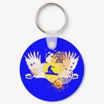 snowboard. hi-fi. v.2 keychains