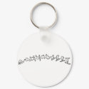 Snowboard Jump keychains