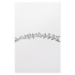 Snowboard Jump Personalized Stationery