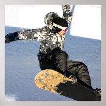 Snowboard Launch Poster