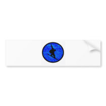 Snowboard Many Moons Bumper Stickers