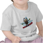 Snowboard Monkey infant tee