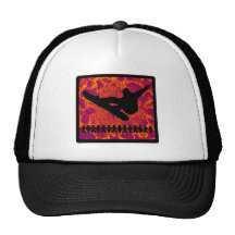 Snowboard New Property Mesh Hat