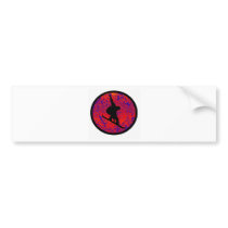 Snowboard Night Jam Bumper Sticker
