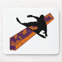 Snowboard Night Jam Mousepad
