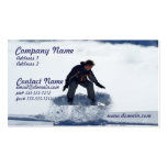 Snowboard Ollie Business Card
