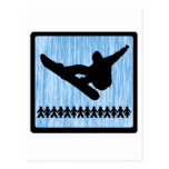Snowboard Perfect Day Postcard