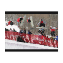 Snowboard Postcard