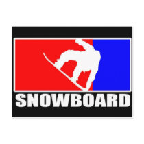 snowboard postcards