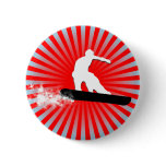 snowboard. powder trail. pinback buttons