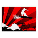 snowboard. powder trail. cards by asyrum snowboard. powder trail. cards
