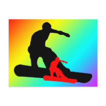 snowboard : shadowstance post card