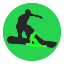 snowboard. shadowstance. round stickers