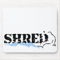 snowboard. shred. mousepads by asyrum snowboard. shred. mousepads