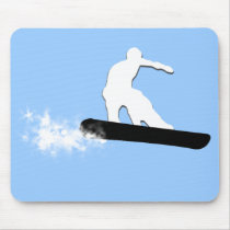 snowboard. simple. mousepads by asyrum snowboard. simple. mousepads