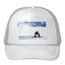 Snowboard Slide  Baseball Hat