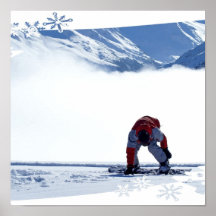 Snowboard Slide Poster