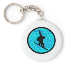 Snowboard the Peaked Keychains