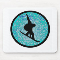 Snowboard the Plex Mousepads
