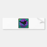 Snowboard The Zip Bumper Sticker