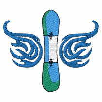 Snowboard Tribal embroidered shirts by ZazzleEmbroidery Snowboard Tribal embroidered shirts