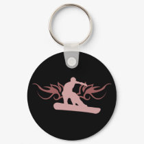 snowboard. tribal. keychains by asyrum snowboard. tribal. keychains
