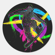 Snowboard Trick Sticker