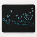 snowBOARD with birds mousepads by asyrum snowBOARD with birds mousepads