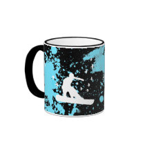 snowBOARD with birds Coffee Mug
