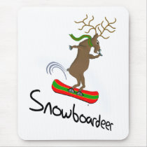 Snowboardeer mousepads