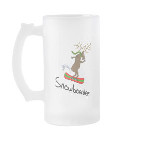 Snowboardeer mug