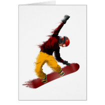 Snowboarder Greeting Cards