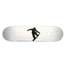 Snowboarder Custom Skateboard