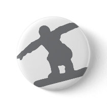 snowboarder in action snowboarding button