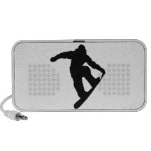 Snowboarder Laptop Speakers