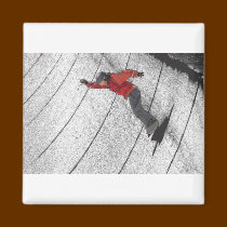 Snowboarder Magnet