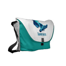 Snowboarder Messenger Bag