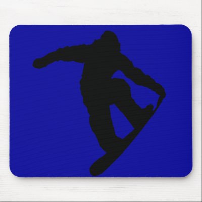 Snowboarder mousepads