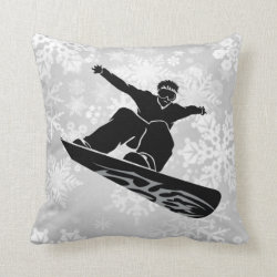 snowboarder pillow