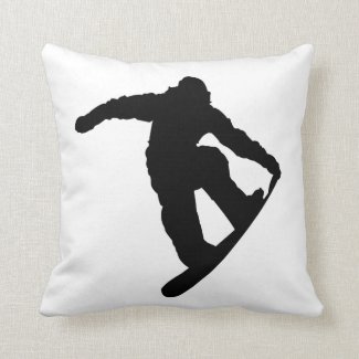 Snowboarder Pillows