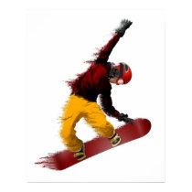 Snowboarder posters by Boehm_graphics Snowboarder posters