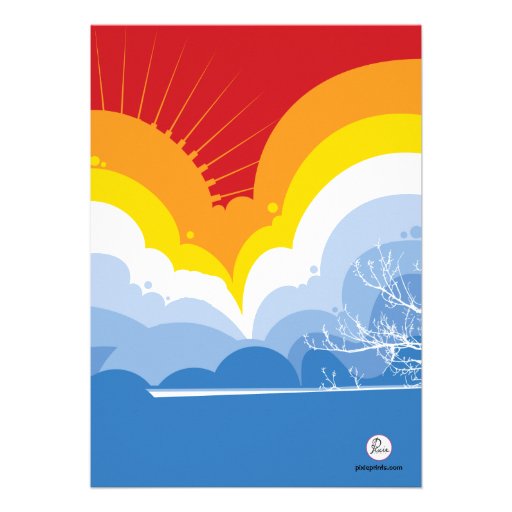 Snowboarder's Dream Invitation