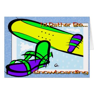 Snowboarding 2 card