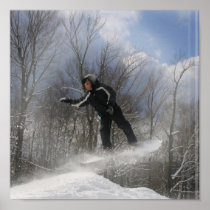 Snowboarding 360 Poster